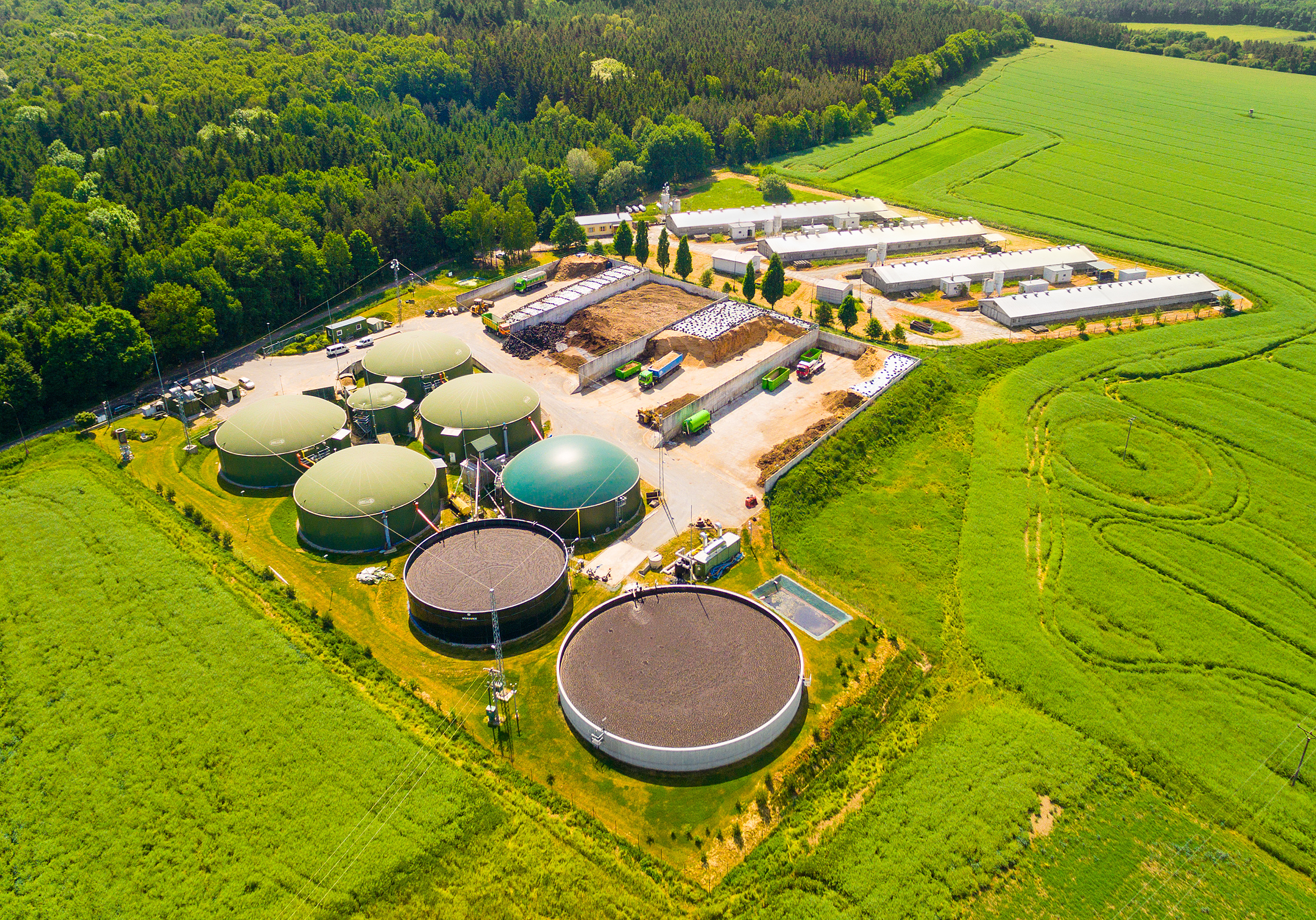 Impianti di biogas - Prodotti per la desolforazione e pulizia del biogas - Biogas Ecopool Service